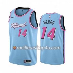 Maillot Basket Homme Miami Heat Tyler Herro 14 2019-20 Nike City Edition Swingman